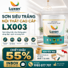Sơn Trắng Nội Thất Cao Cấp Luxan LX-003