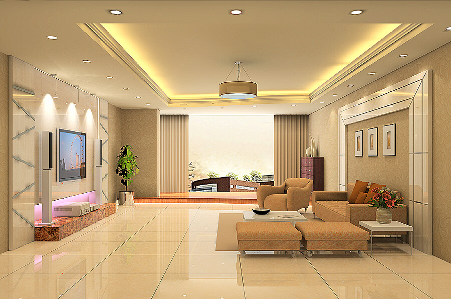Mẫu sơn nhà màu trung tính luxan