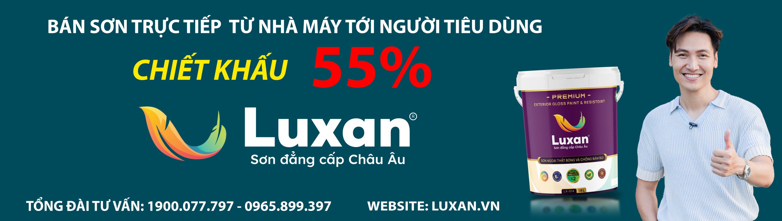 Luxan - Giá thùng sơn tường giá rẻ